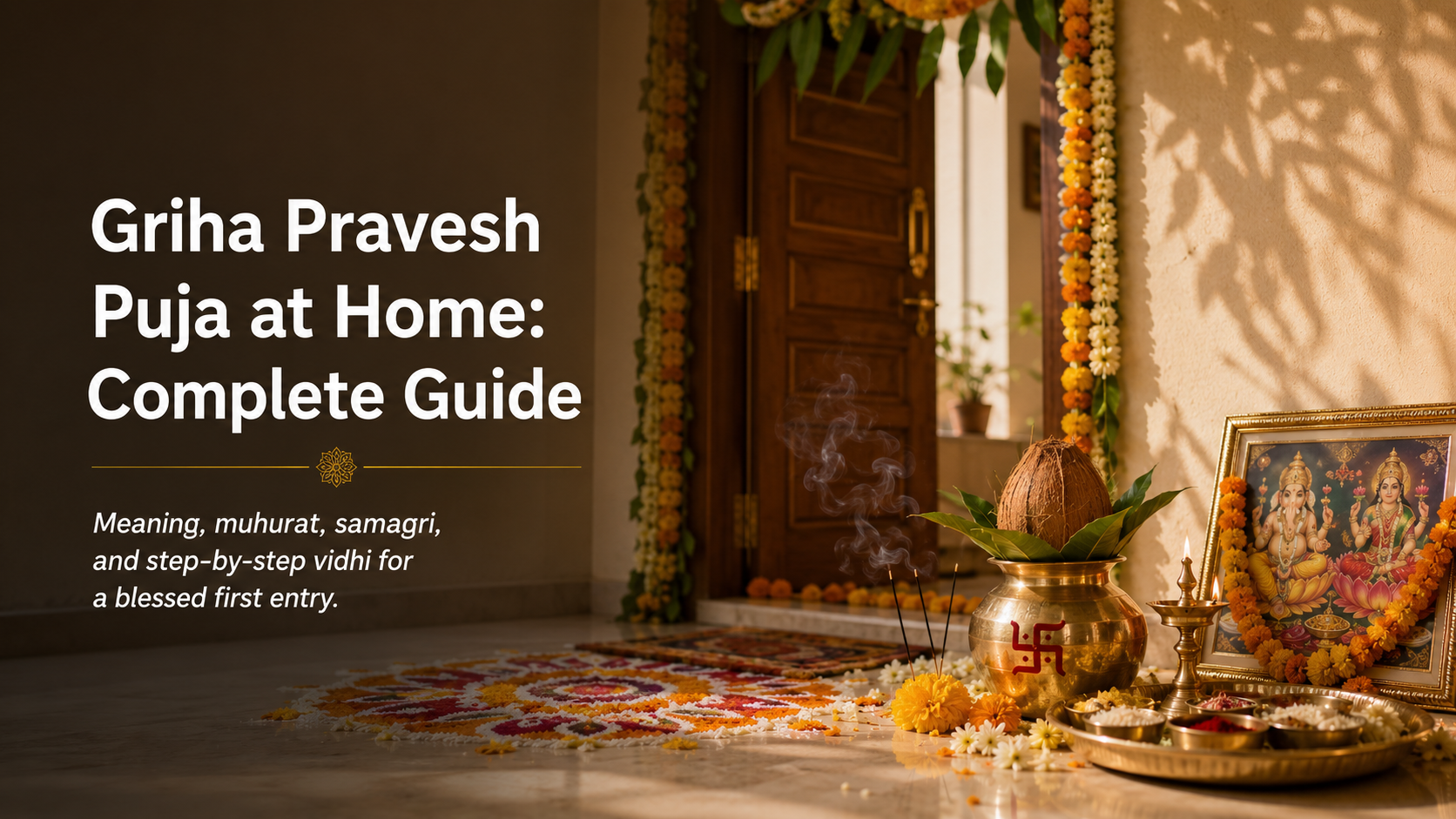 Griha Pravesh Puja at Home: Complete Guide