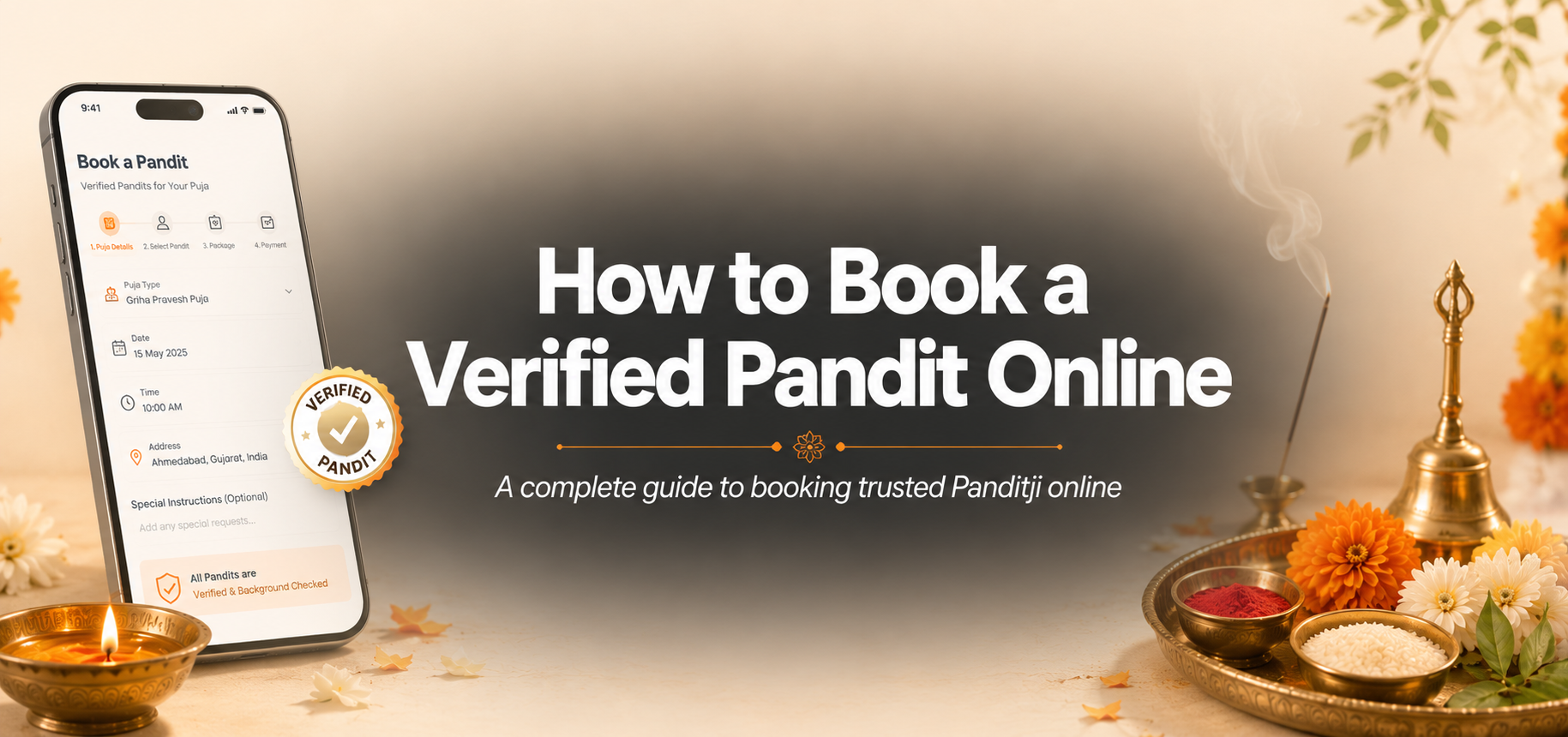 How to Book a Verified Pandit Online
