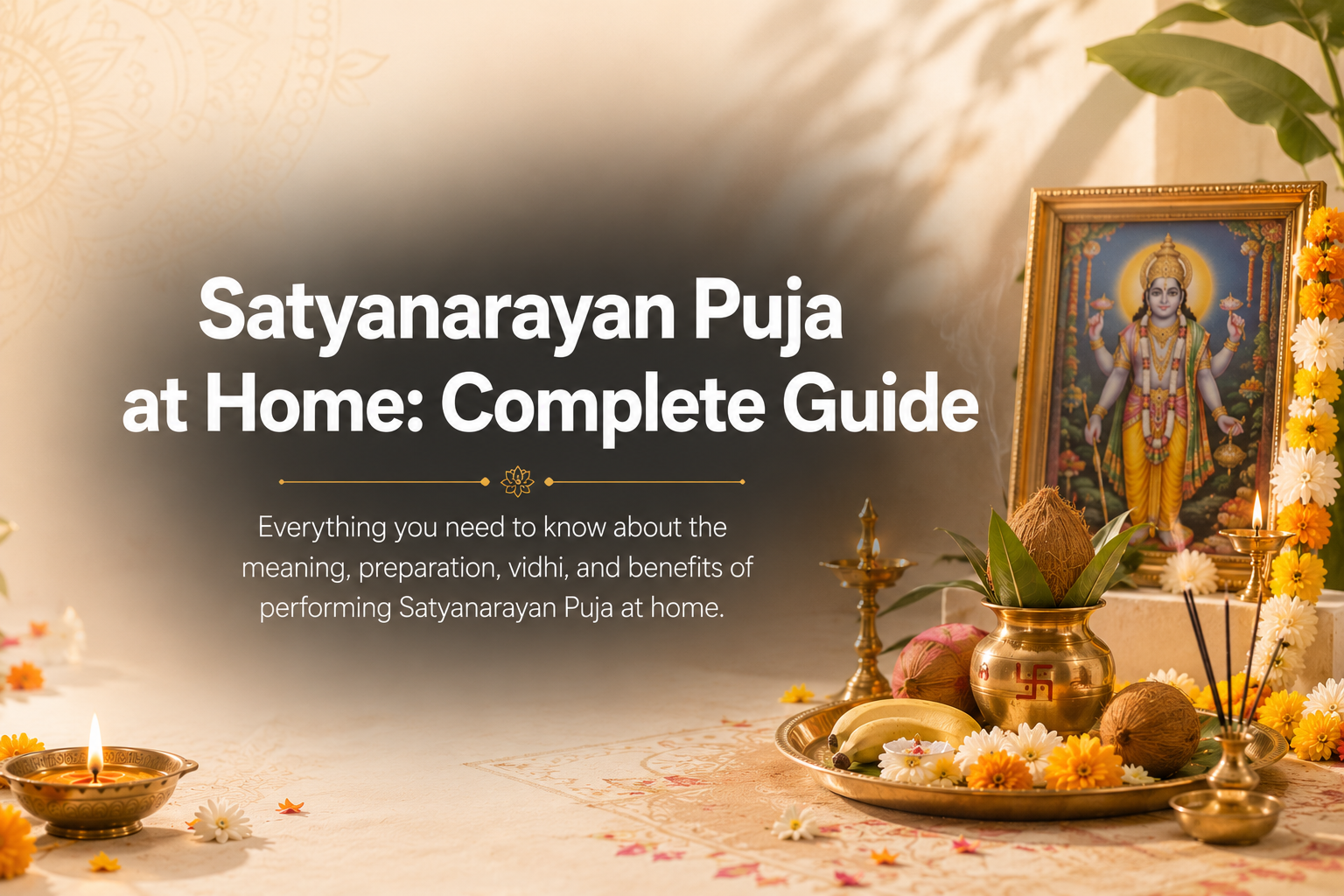 Satyanarayan Puja at Home: Complete Guide